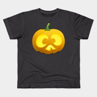 Halloween Owl Pumpkin Kids T-Shirt